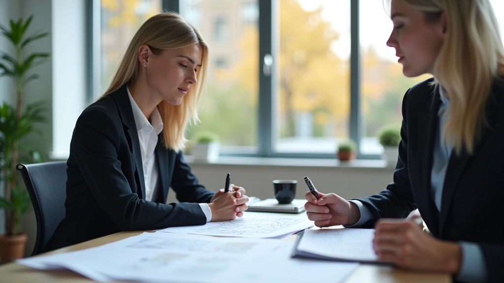 Modernes Immobilienbüro mit Beratung zu Eigenkapital und Finanzierung