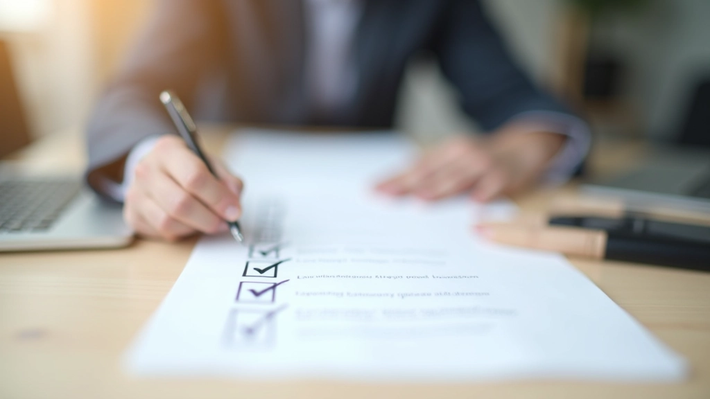 Checkliste mit Häkchen neben verschiedenen Aufgabenpunkten zur Immobilienfinanzierung